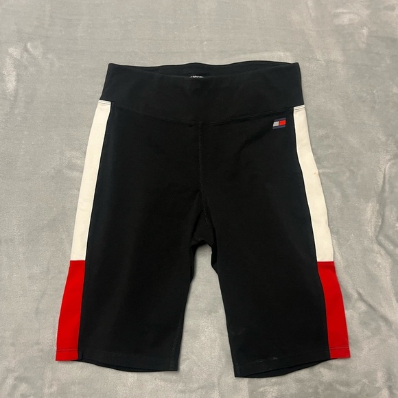 🌻Black and Red Athletic Shorts - Picture 1 of 4